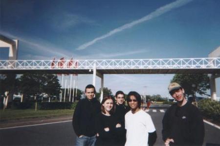 avec les amie
