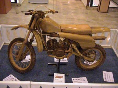 une moto que je l'ai fai moi meme